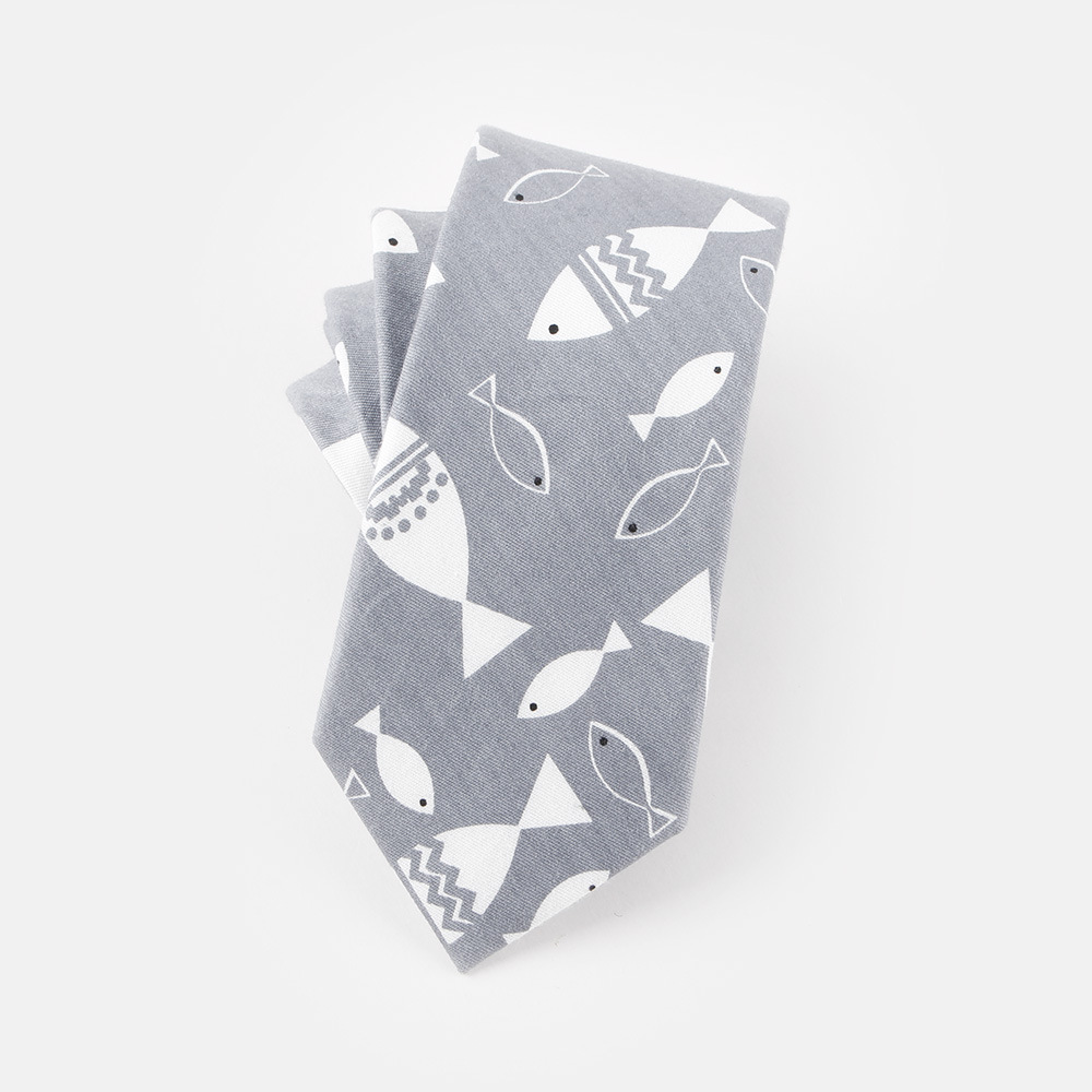 man necktie Korean Edition Narrow tie 6cm cotton leisure time fashion British style Cartoon necktie Manufactor wholesale