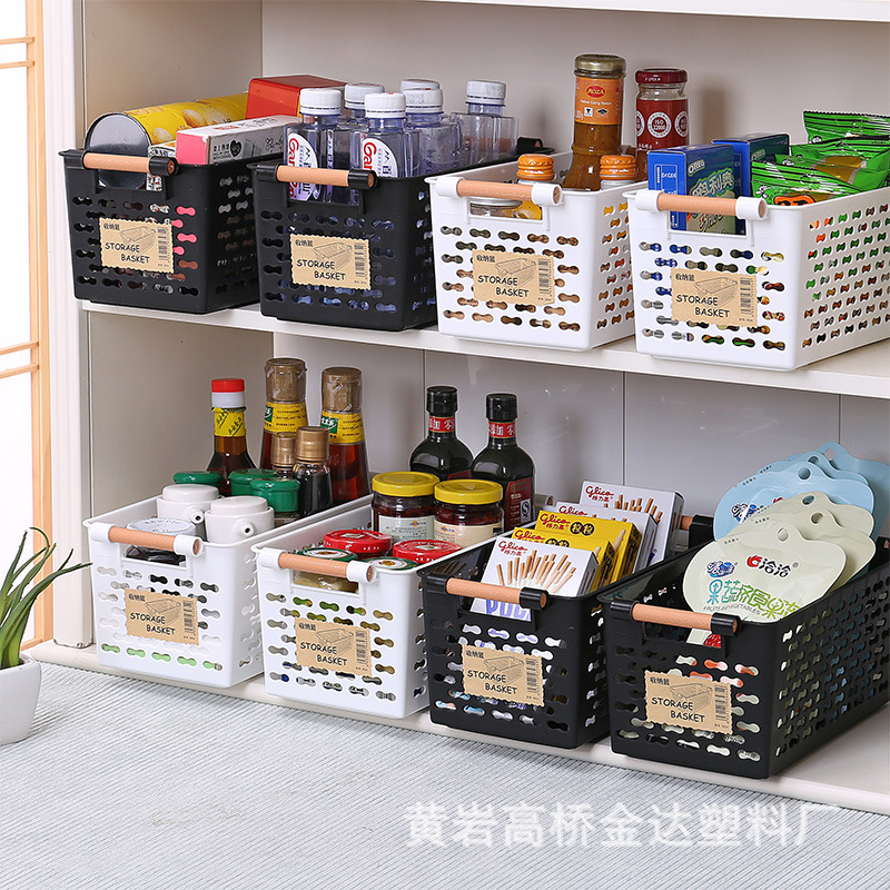 Пластиковая система хранения, настольная корзина для хранения, кухня, коробка для хранения