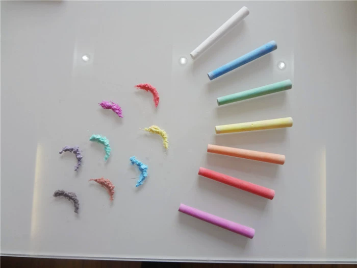 Бренд Jinhui покраска с низким содержанием пыли мел доска покраска Мел Цвет пыли обычный обучающий Мел 35 штук