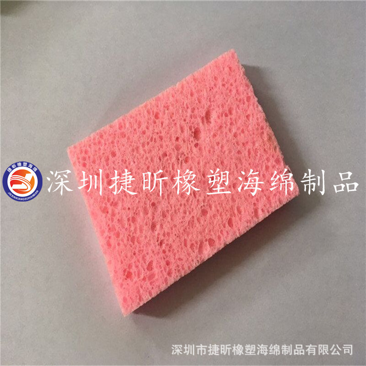 厂家供应 玻璃窗擦洗木浆绵 烙铁木浆棉干态木浆棉片