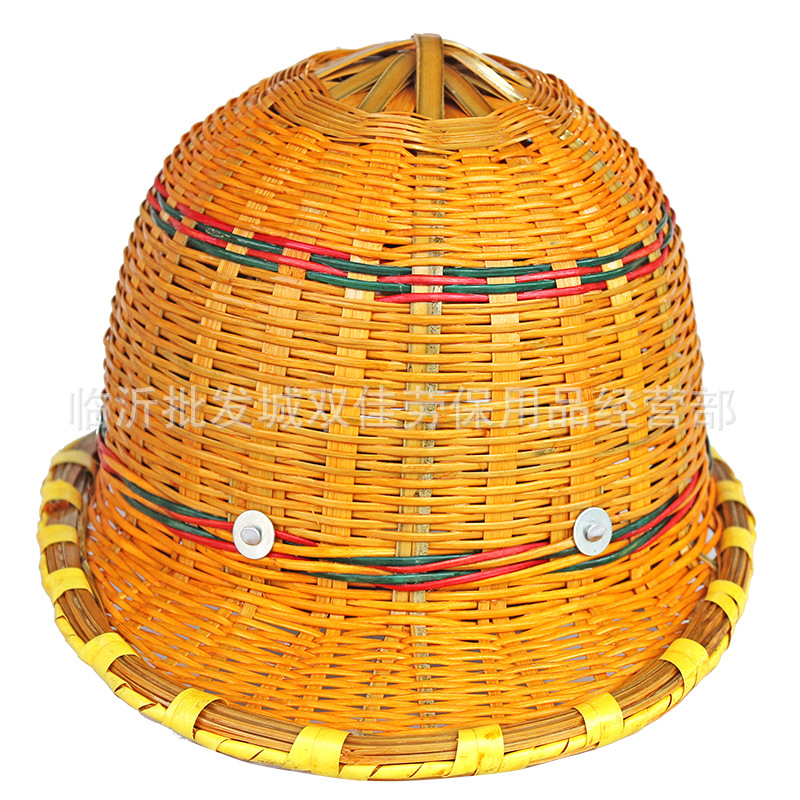安全帽竹子编制夏季豪华透气凉爽型竹帽子建筑工地 厂家直销批发-阿里巴巴