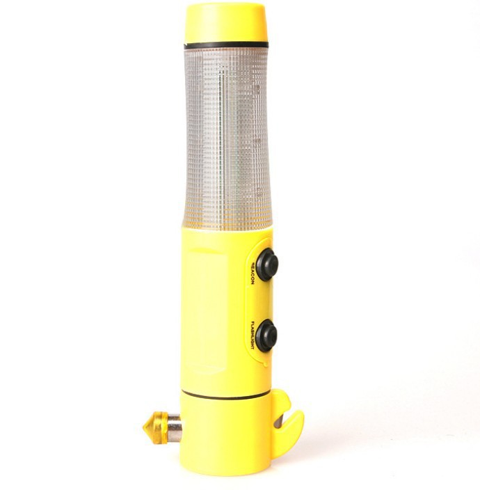 Vehicle-mounted multifunctional four-in-one safety hammer, life-saving hammer, car escape hammer, window breaker, emergency tool, car supplies