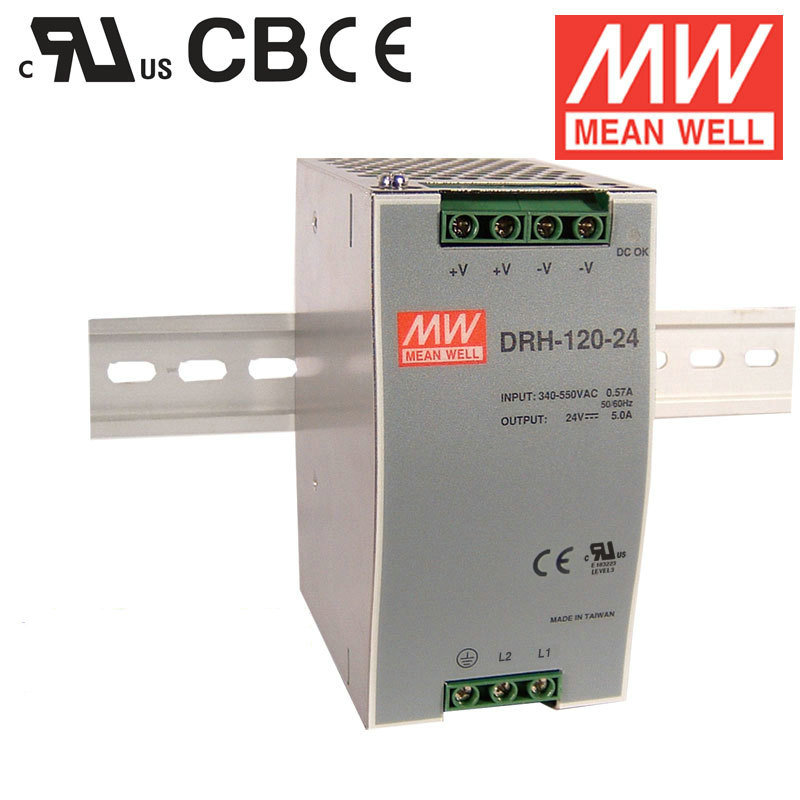 ȫ��ԭװ̨����γ����380V���뵼���Դ DRH-120-24 120W 24V 5A