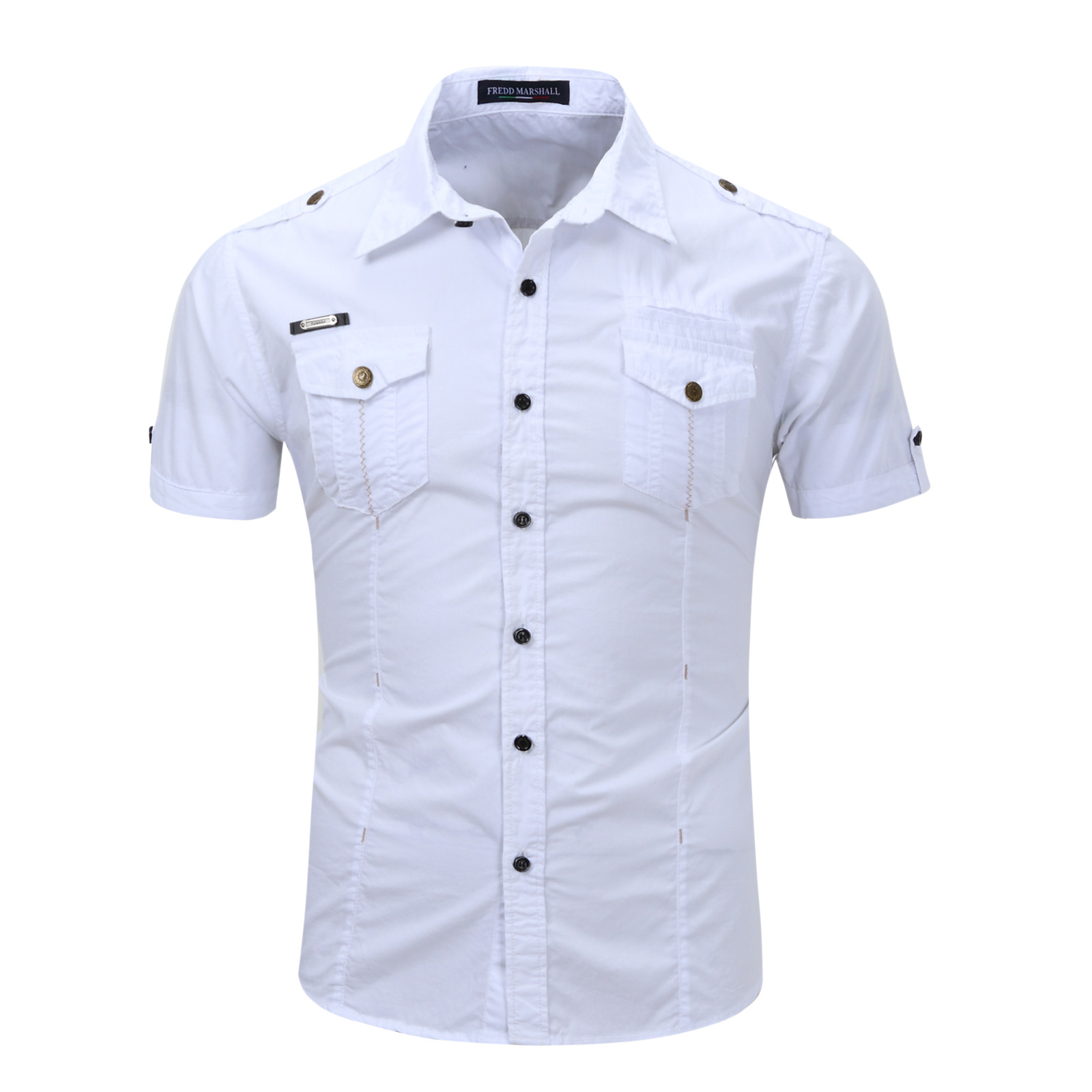 Men's Solid Color Blouse Men's Clothing display picture 1