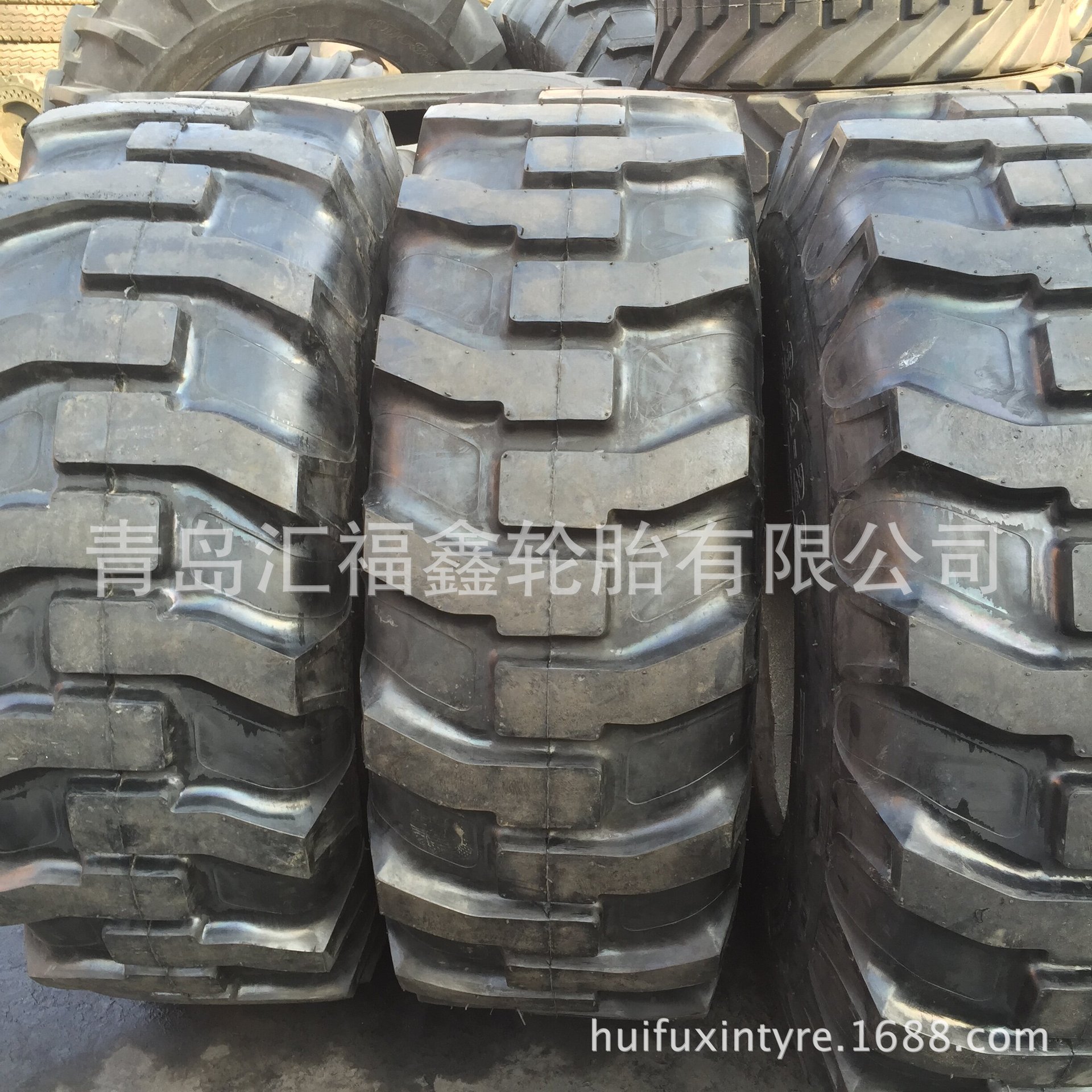 供应工业轮胎18.4-26  R-4花纹 俩头忙轮胎 支持出口拼柜