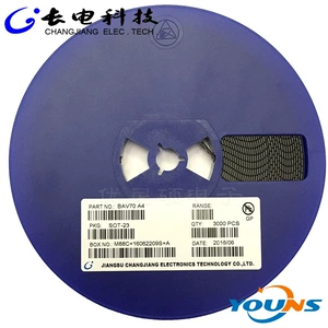 长电 Коммутационный транзистор BAV70 A4 200MA 70V SOT-23 SMD патч новый оригинал
