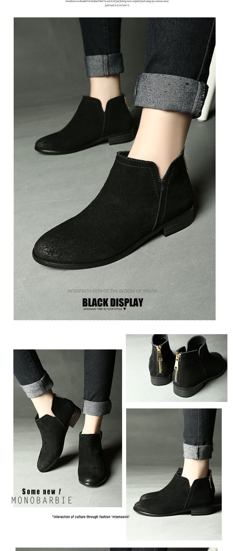 Bottes femme en En cuir - Ref 3354960 Image 15