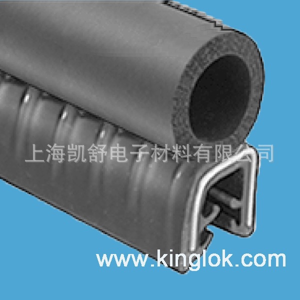 钣金包边条 不锈钢U型护边条 U型骨架密封条 包钢板胶条