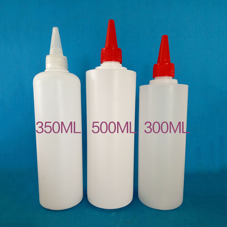 供应20ml--500ml尖嘴塑料瓶 胶水瓶 300ml 100ml尖嘴瓶 规格齐全