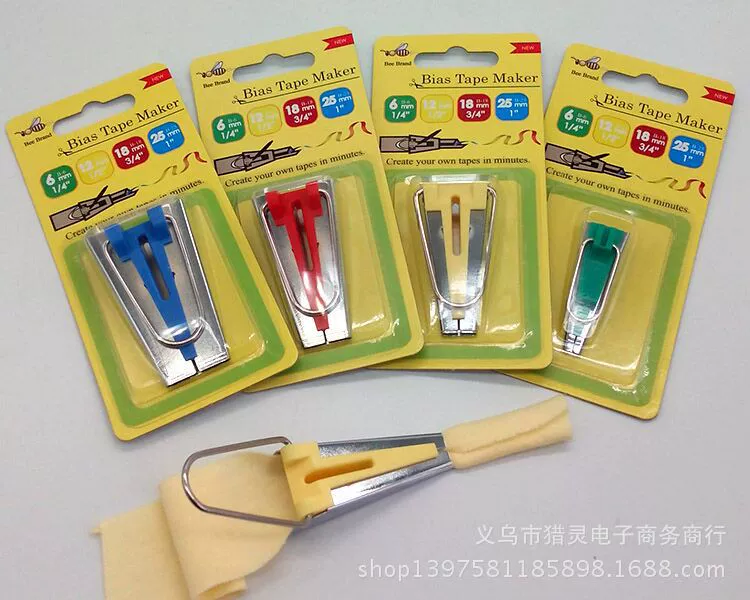 Сделай сам лоскутный инструмент для изготовления ленты Съемник кромки устройства 4 спецификации 6/12/18/25 мм