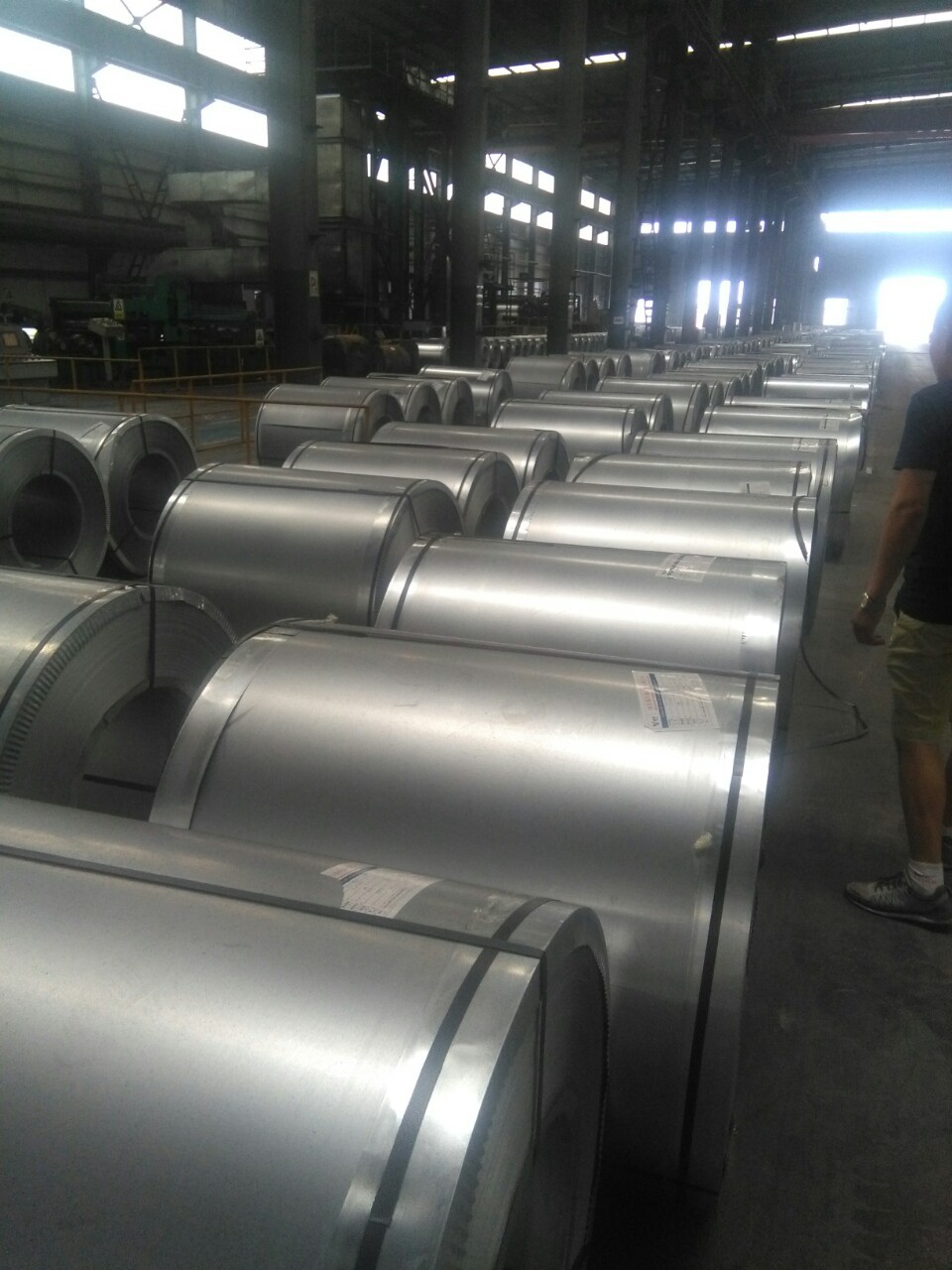 厂家销售镀铝锌卷  镀铝锌板  包装 锌花均匀