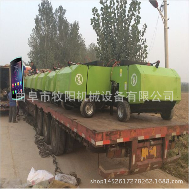 一人操作方便全自动打捆机