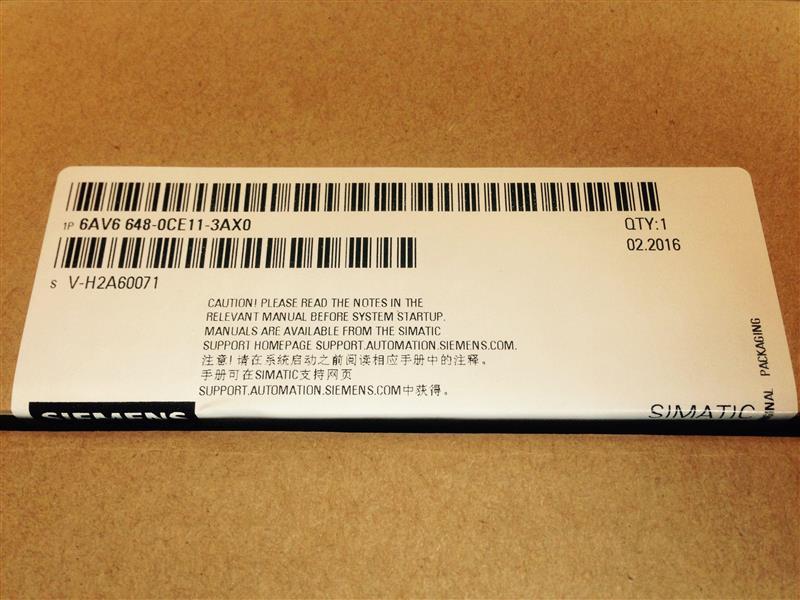 �����Ӵ�����SMART1000IE 6AV6648 6AV6 648-0CE11-3AX0 V3��һ��