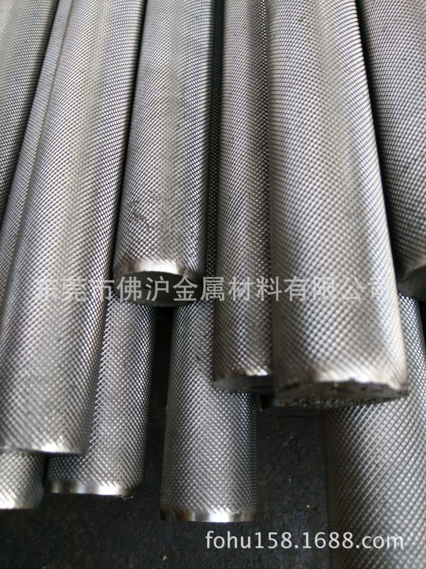 9mm网纹不锈钢棒，网纹不锈钢滚花棒 303F不锈钢研磨棒厂家