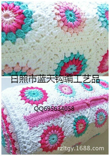 Провизионные handmade hook шерстяные одеяла, крючком шерстяные одеяла