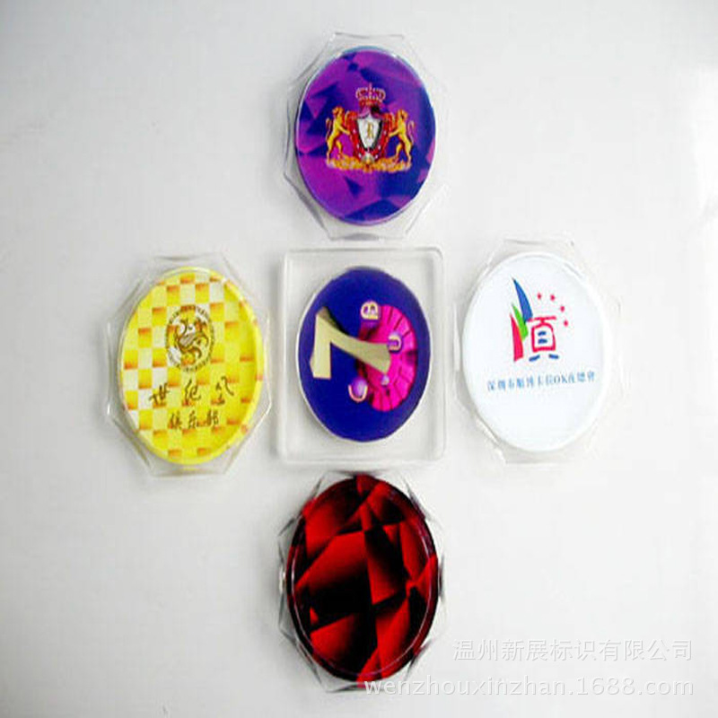 厂家直销亚克力创意杯垫酒店西餐厅咖啡杯子杯垫来图定制