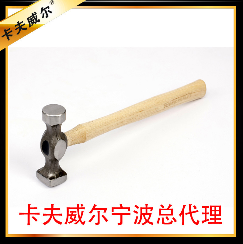 卡夫威尔 直面钣金锤 木柄钣金锤 无弹力锤 HA5009B