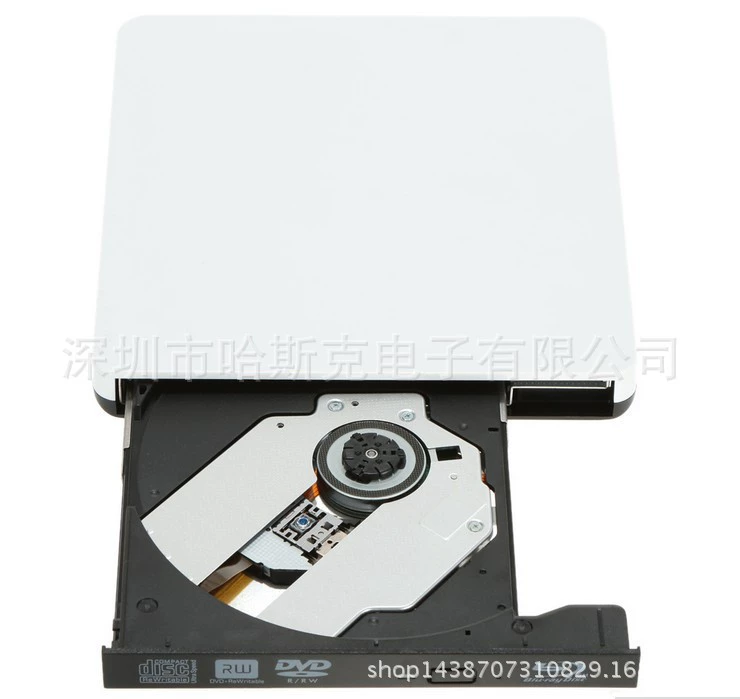 Фабрика напрямую утверждает внешний DVD-рекордер USB3.0 для ноутбука/настольного компьютера 8-скоростной двухслойной записи