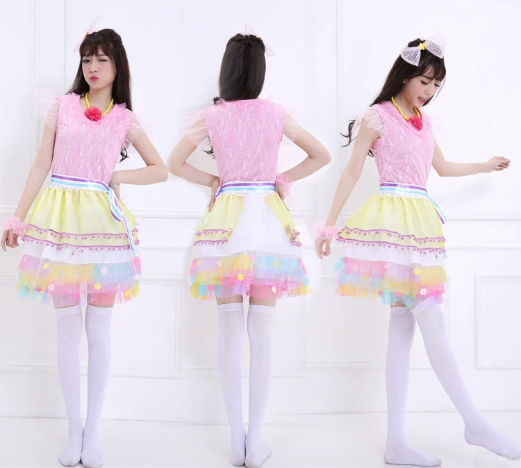 Промо-Cosplay LoveLive!Printemps Special Code Sui Guo Nan Bird Flower Yang Cos одежда для сцены COSPLAY