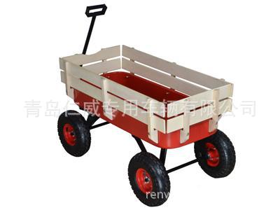 儿童四轮拖车 小孩拖车 儿童拖车 木板推车
