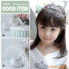 Headband, children's cute hair accessory for princess heart shaped, wholesale, new collection, Birthday gift