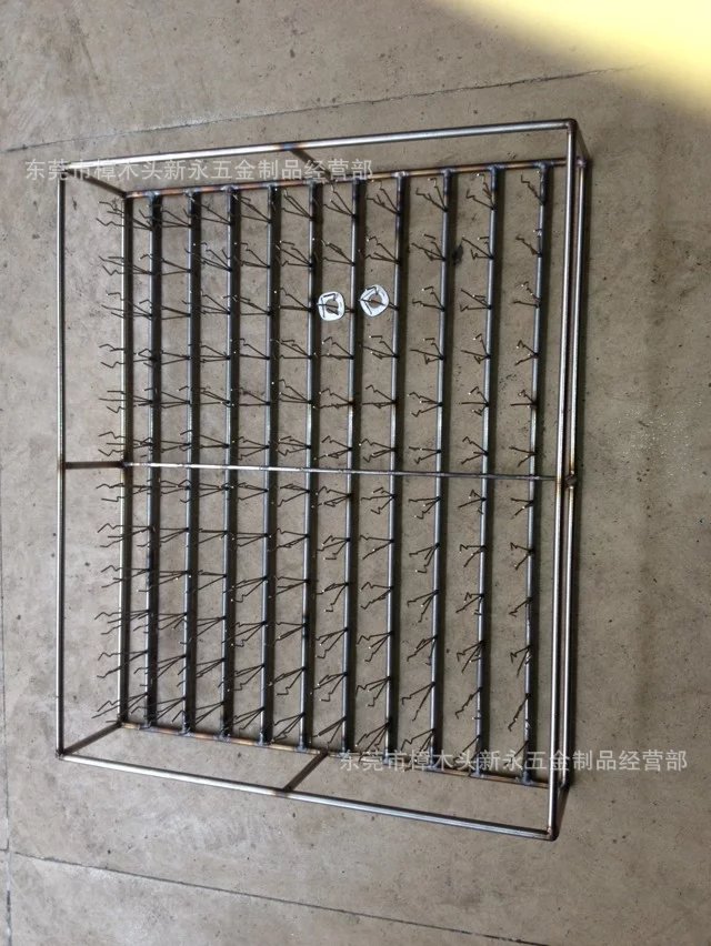 新永五金电镀挂具喷油夹具线路板加热铁氟龙五金电镀挂具喷油夹具