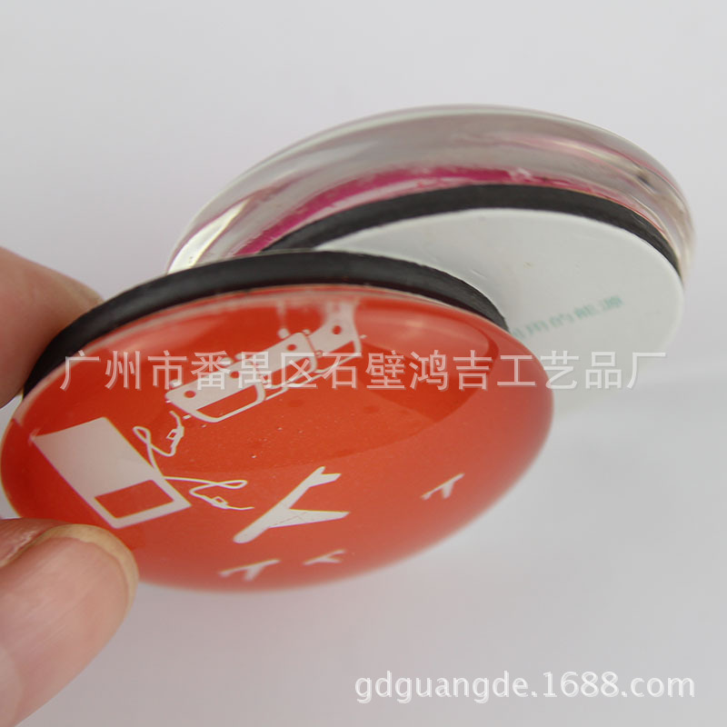 厂家低价定做水晶玻璃冰箱贴 高端铝箔冰箱贴 创意旅游纪念品厂家