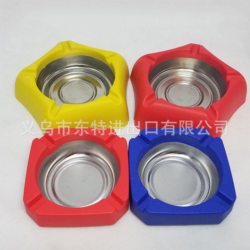 厂家直销不锈钢炫彩海星造型烟灰缸酒吧ktv网咖烟缸批发详情图2