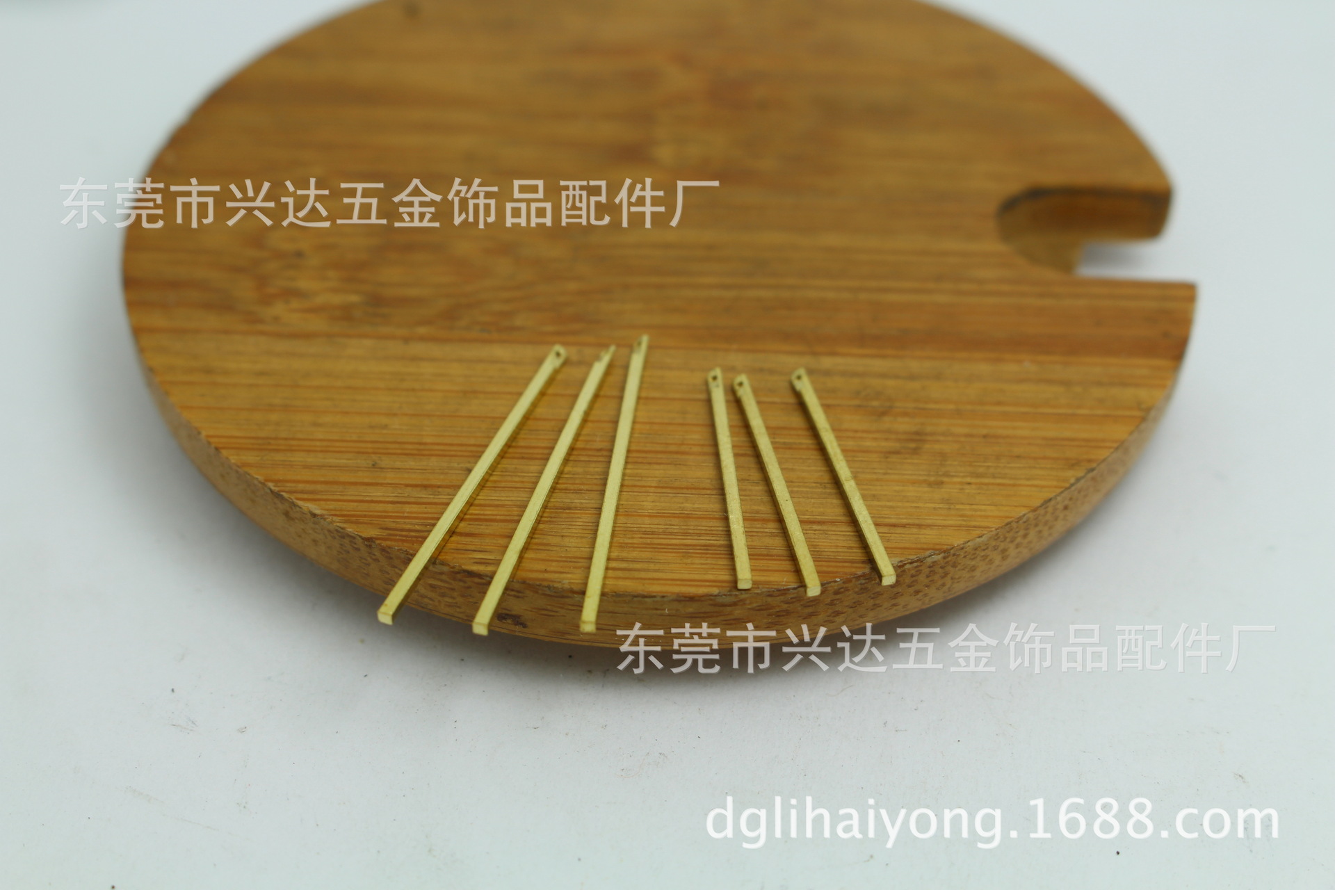 DIY饰品配件 1*30MM纯铜正方小铜线 小挂件