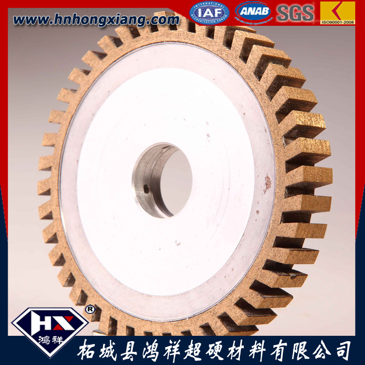 金刚石周齿异型轮，金刚石砂轮