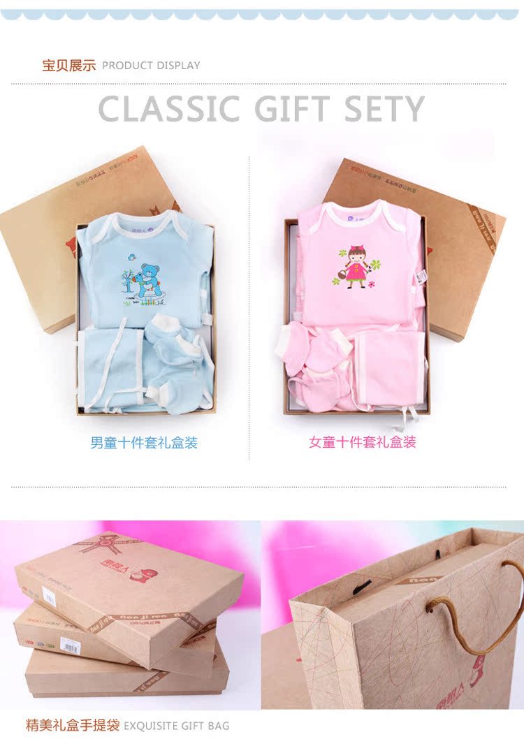 Coffret cadeau pour nouveau-né - Kit d accessoires bébé - Ref 1952866 Image 5