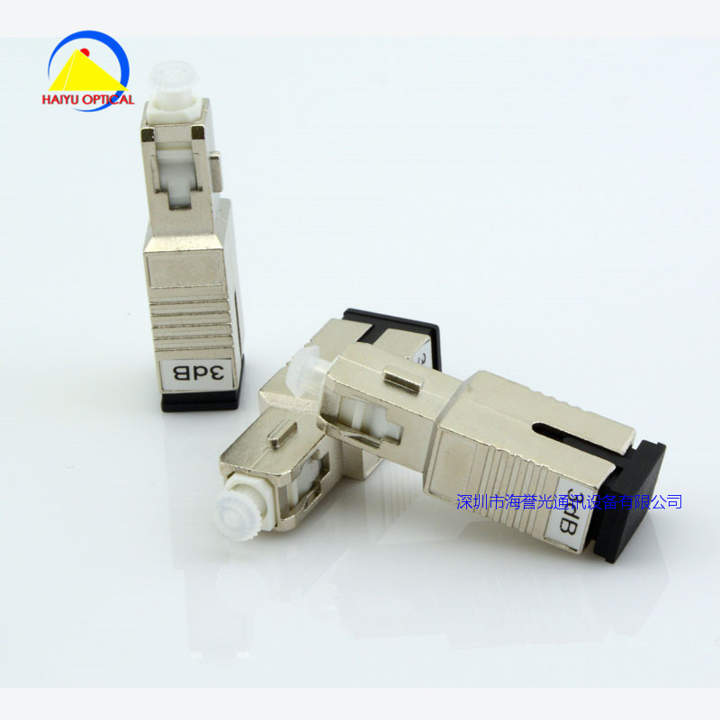 厂家直供SC/UPC阴阳固定光纤衰减器3dB 1.2.5.7.10.15.20等衰减值