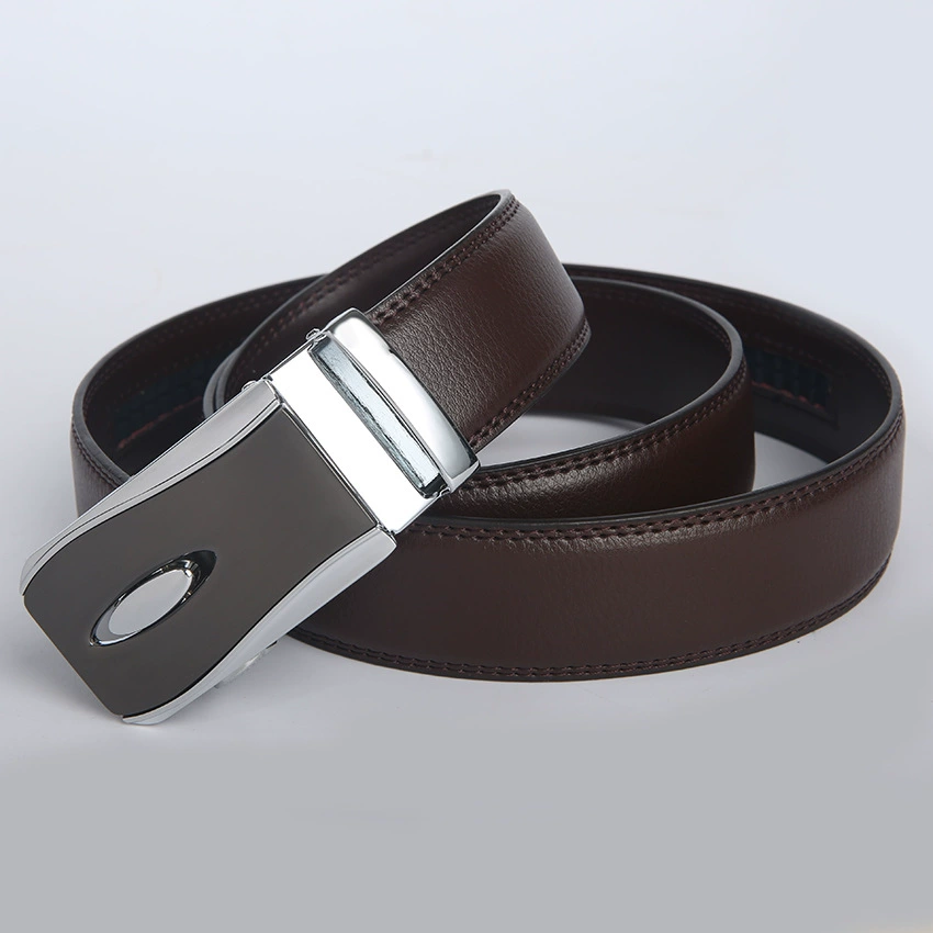 High-end leather belt for leisure, genuine leather