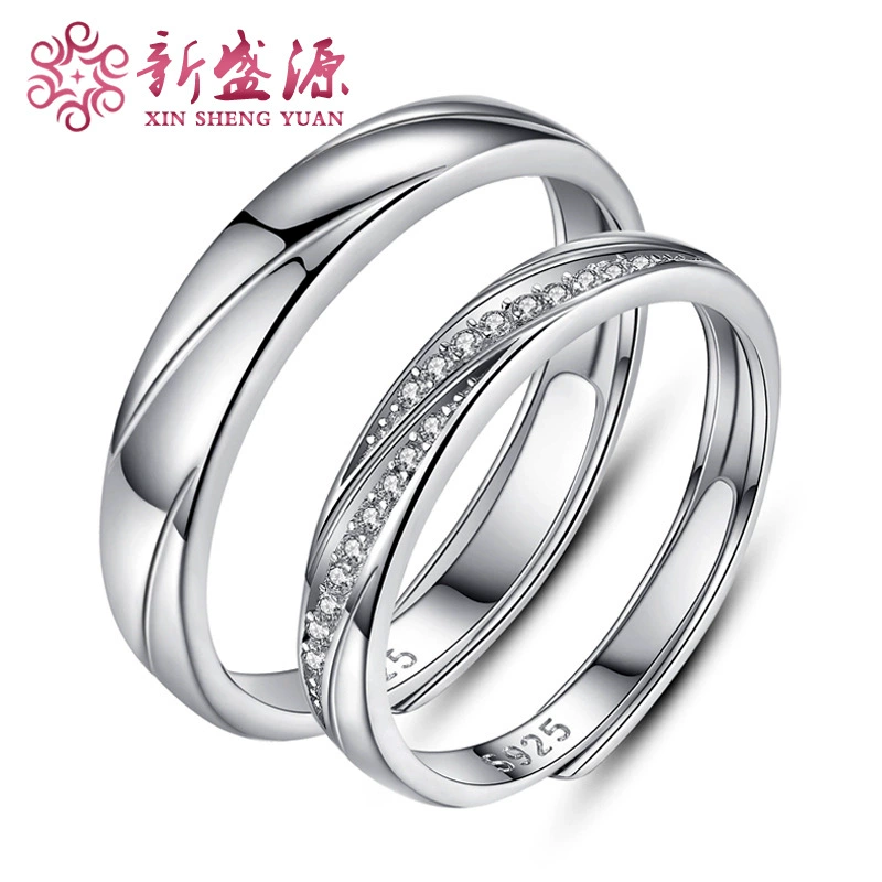 2018 Новый стерлингового серебра 925 тактично открытый корейский пара кольцо оптом