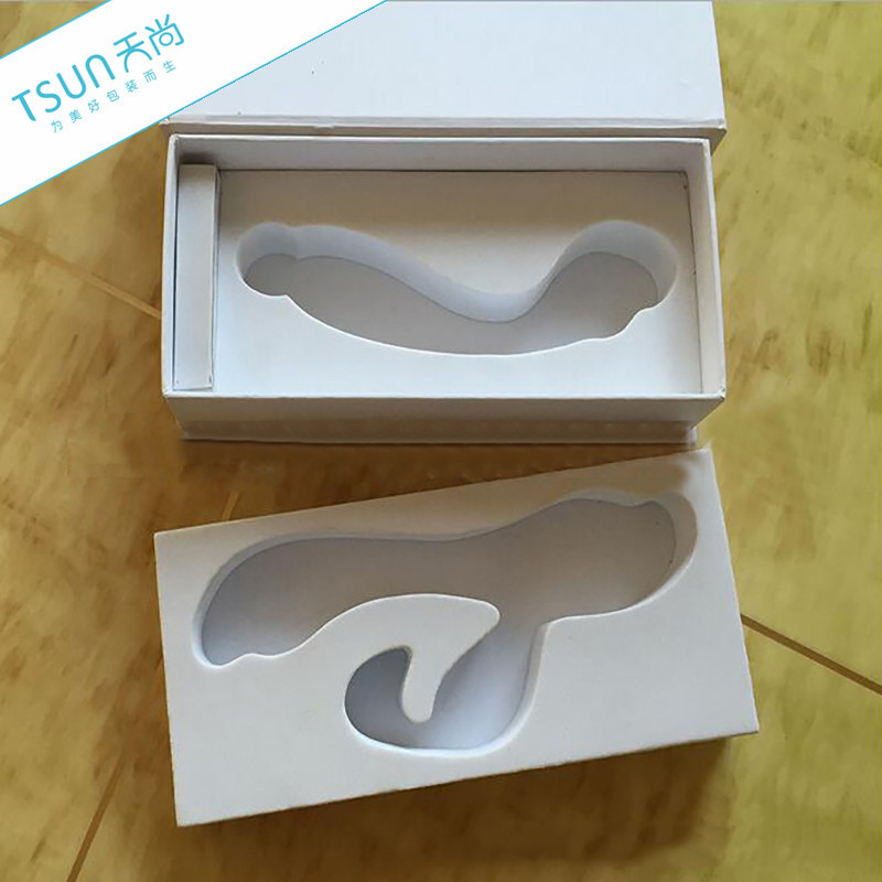 震动棒等情趣用品包装内衬 包装海棉高发泡内衬 白色泡棉EVA内托