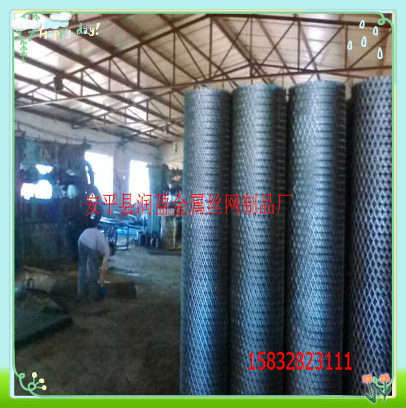 安平浸塑钢板拉伸网护栏