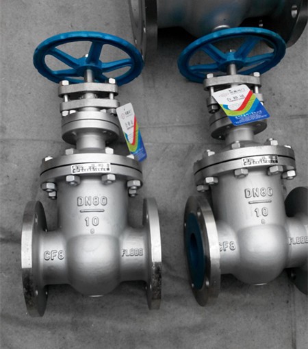 进口不锈钢法兰闸阀