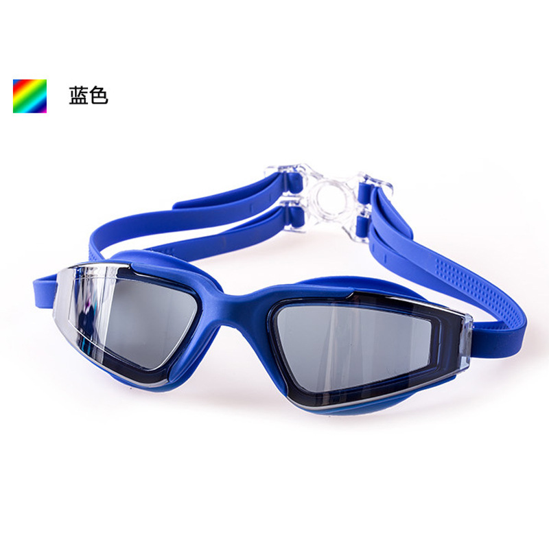 Electroplated blue