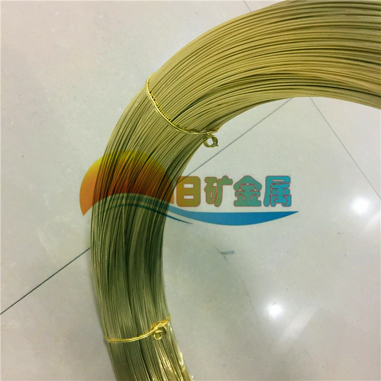 【日矿金属】厂家直销 C2200黄铜线 C2400黄铜线 1mm 2mm 3mm