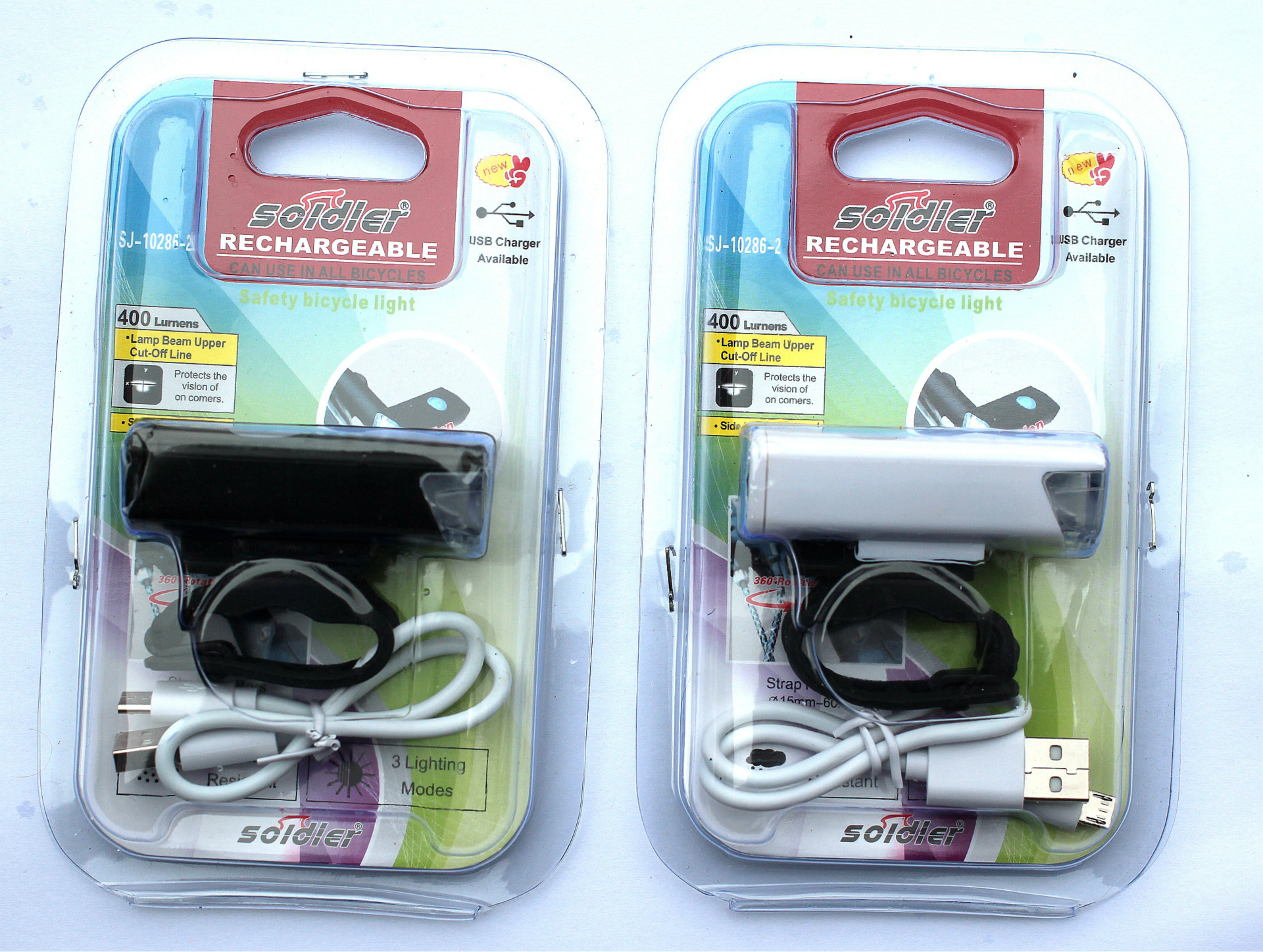 Eclairage pour vélo - phare - Ref 2398594 Image 4