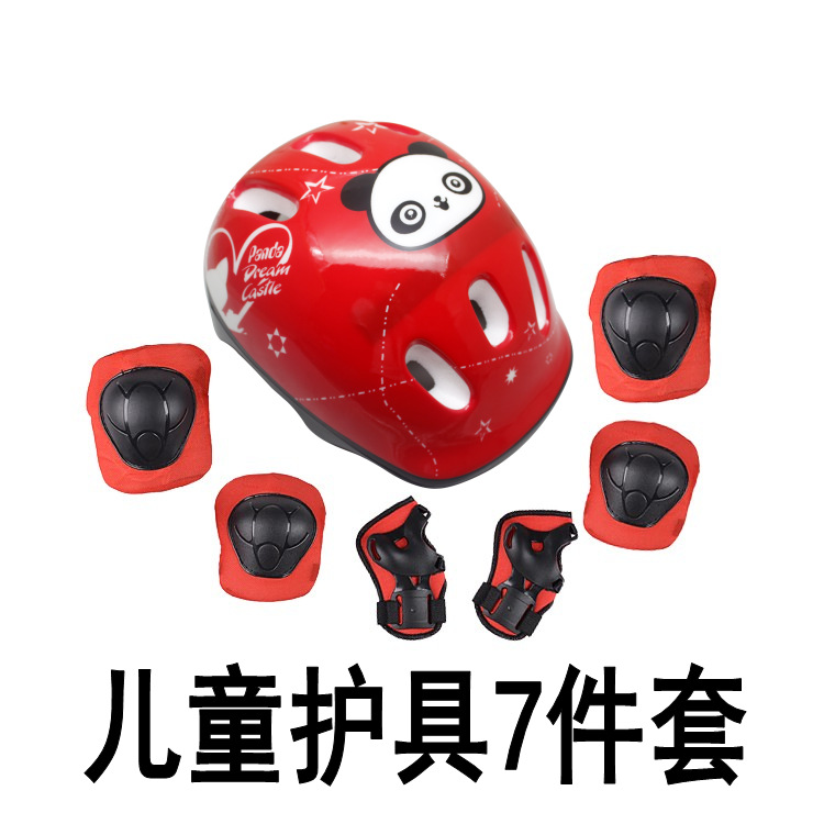 Balance car protective clothing 7 sets children the skating shoes protective clothing Skating Scooter Helmet combination Sports Safety