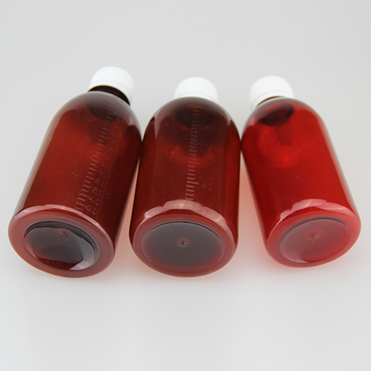 Brown plastic pack