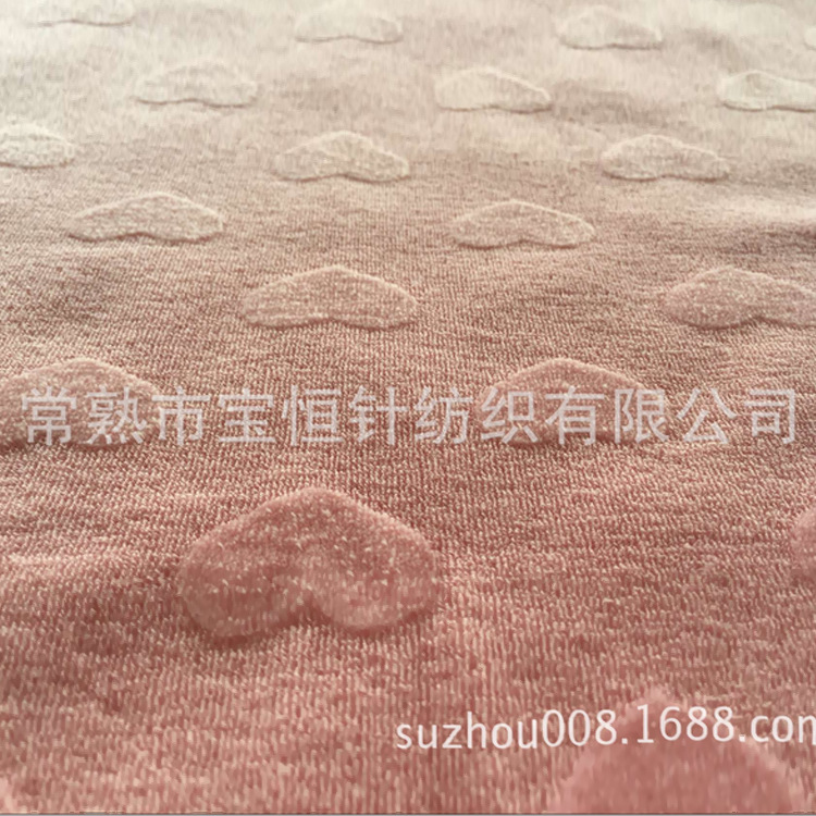 厂家专业供应CVC柔软舒适提花毛巾布批发全涤吸水性强提花毛巾布
