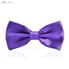 Men's colored bow tie for adults, multicoloured classic suit with bow, polyester, wholesale