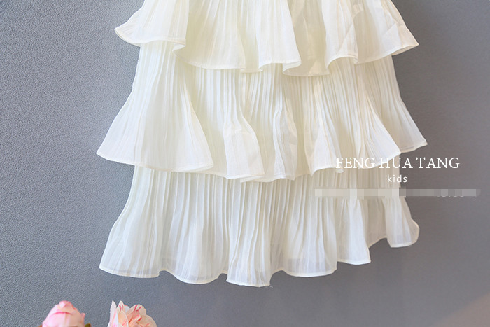 Jupe fillette en mousseline de soie - Ref 2050496 Image 37