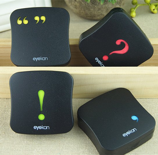 Wholesale Keda Contact Lens Case / Contact Lens Case Companion Box Care Box / Punctuation Symbol 1505