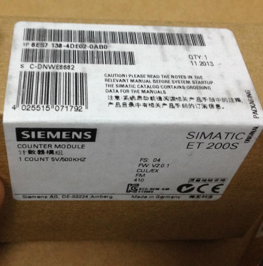 ¹ԭװ6ES7 138-4DE02-0AB0 SIEMENS6ES7138-4DE02-OABO