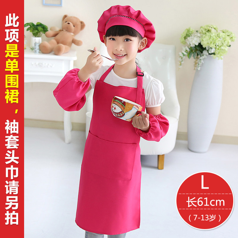 Delantal para niños ropa de pintura personalizada jardín de infantes galería de arte niños sin mangas publicidad delantal impresión logo