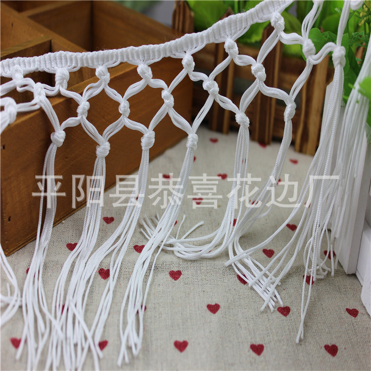 涤纶打结流苏