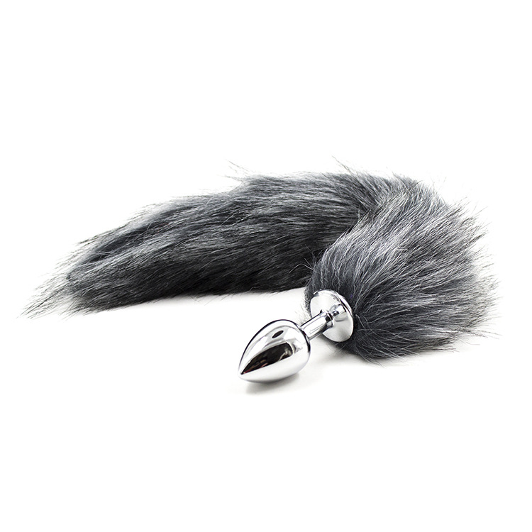 Grey Fox Stainless Steel Butt Plug Image 1